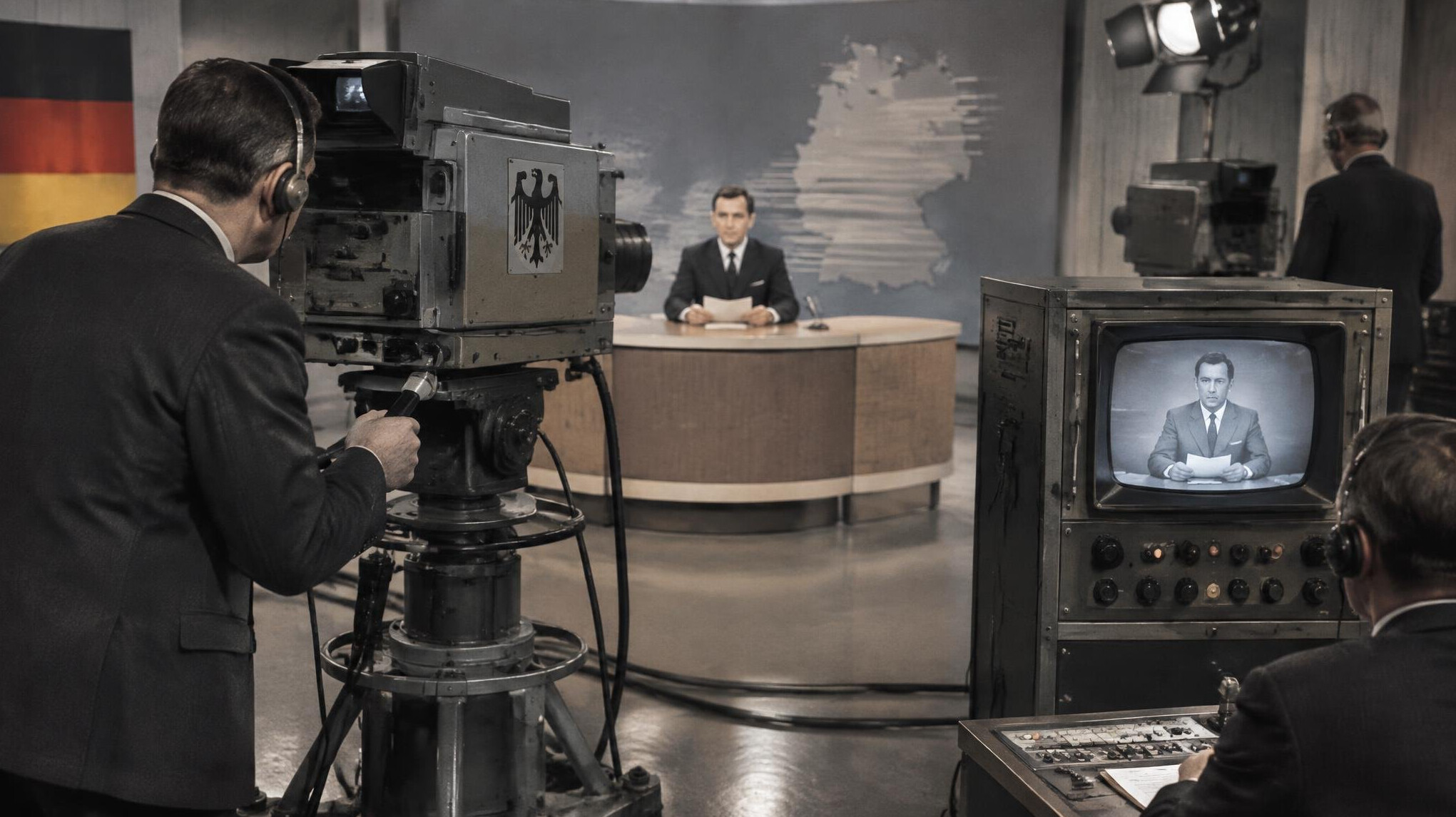 historic german tv broadcast