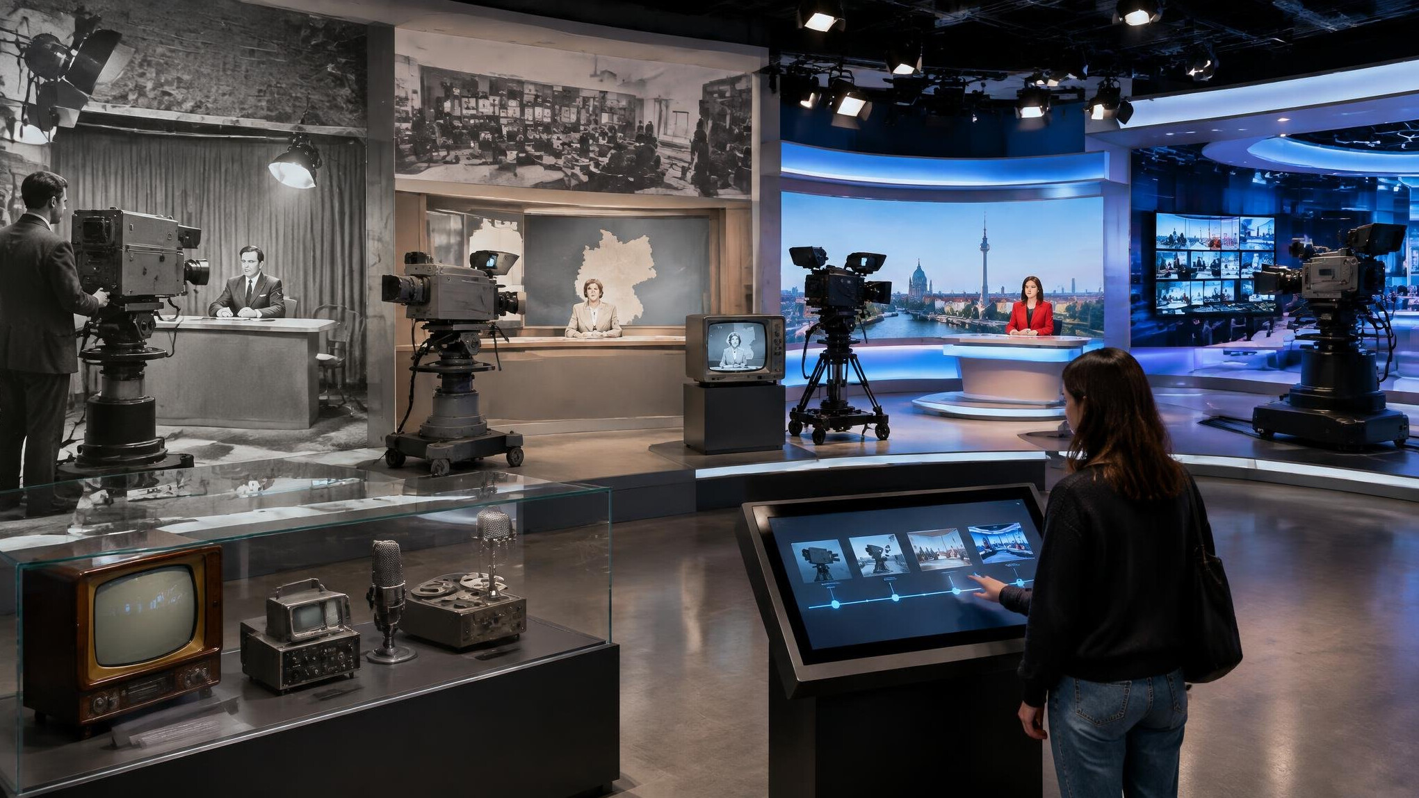 german tv studio evolution