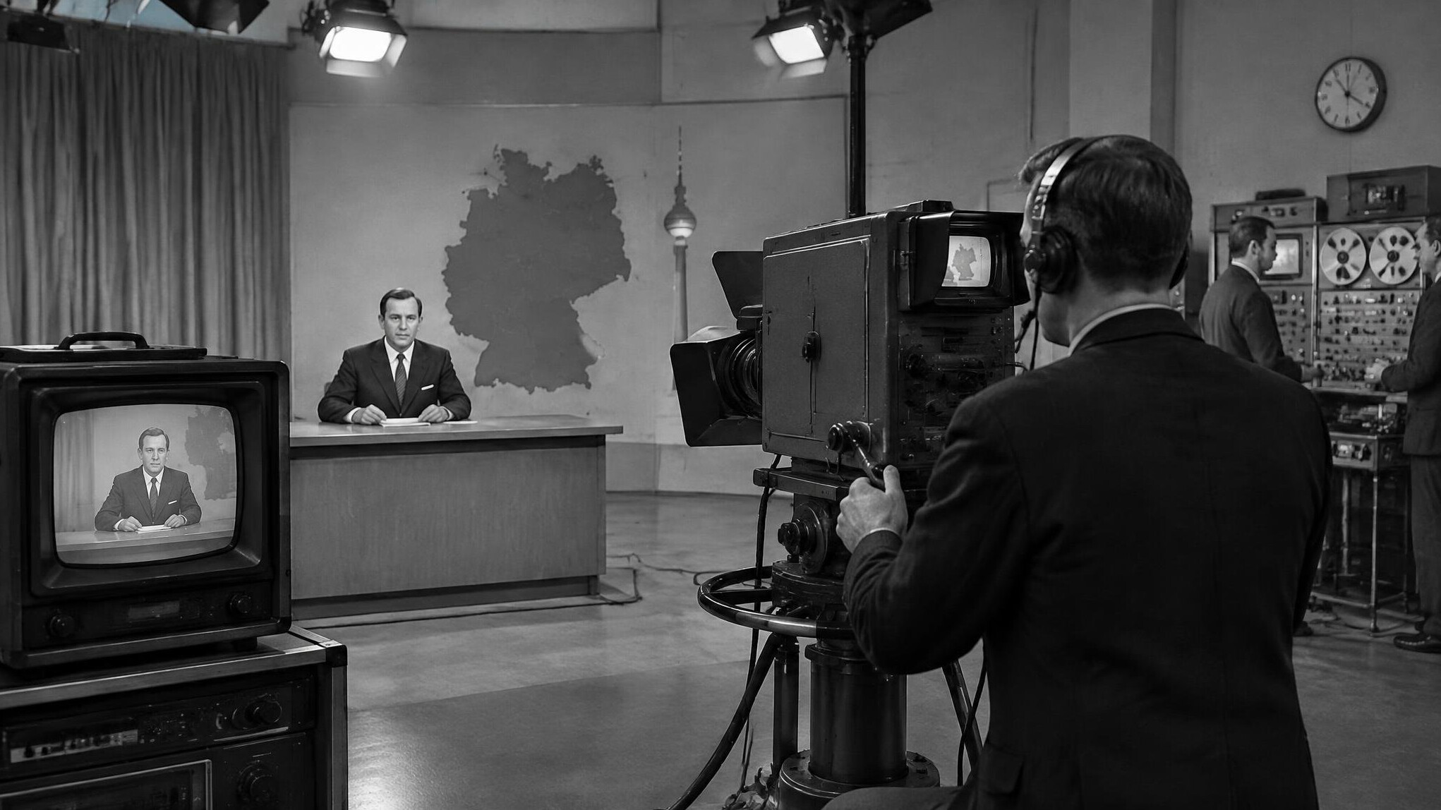 early german tv broadcast