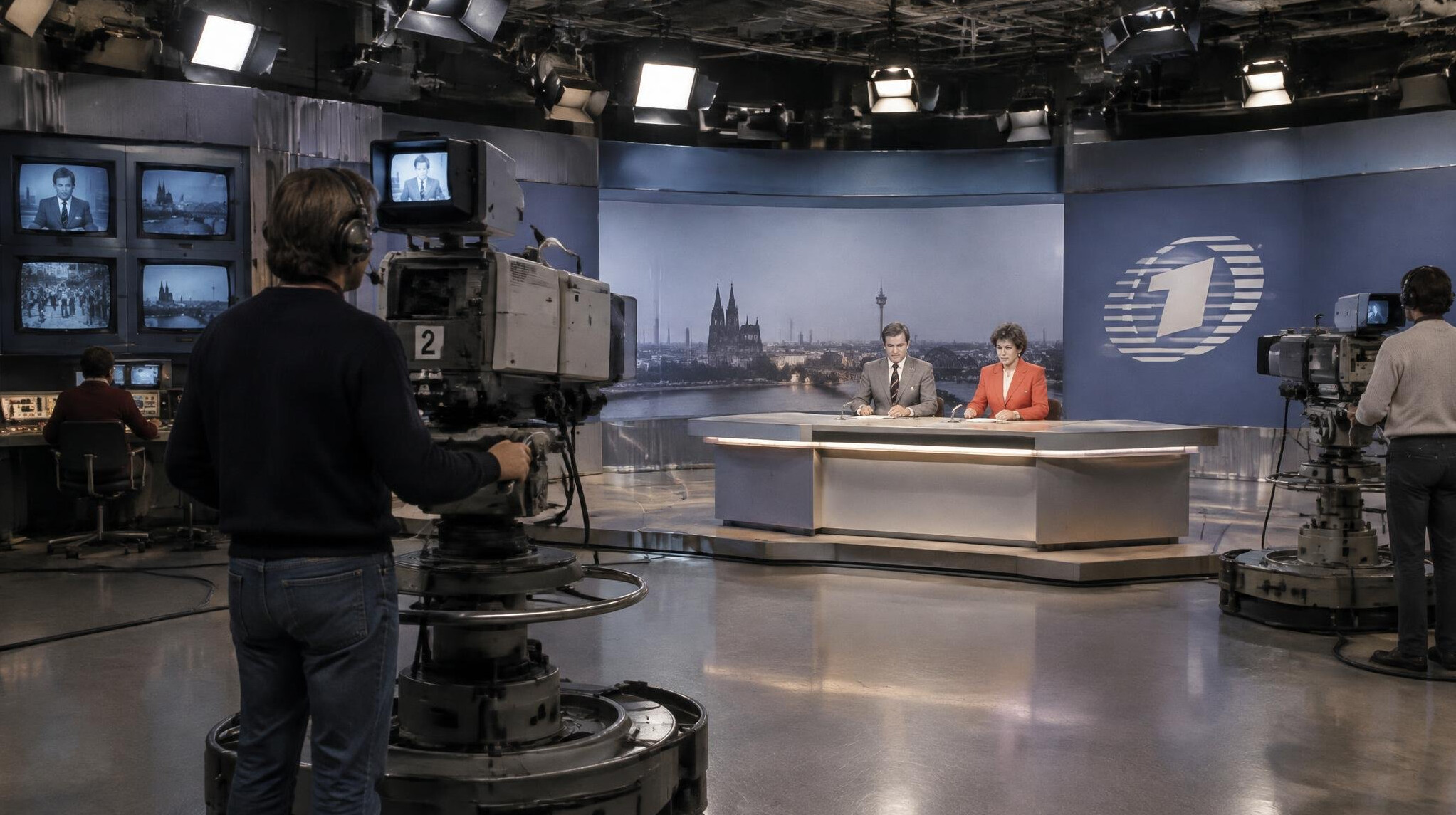 large german tv studio